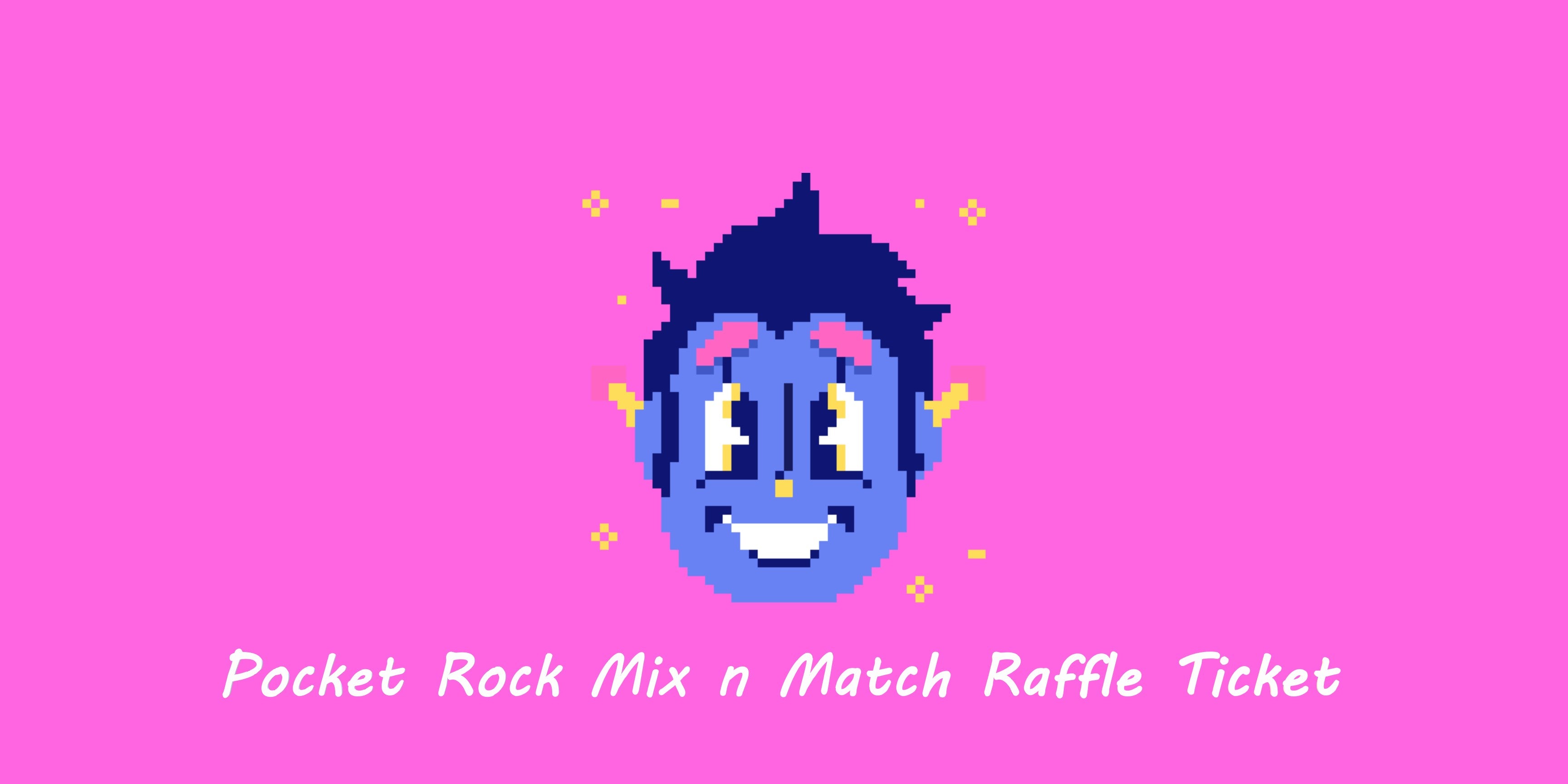 Pocket Rock Mix N Match Raffle Ticket