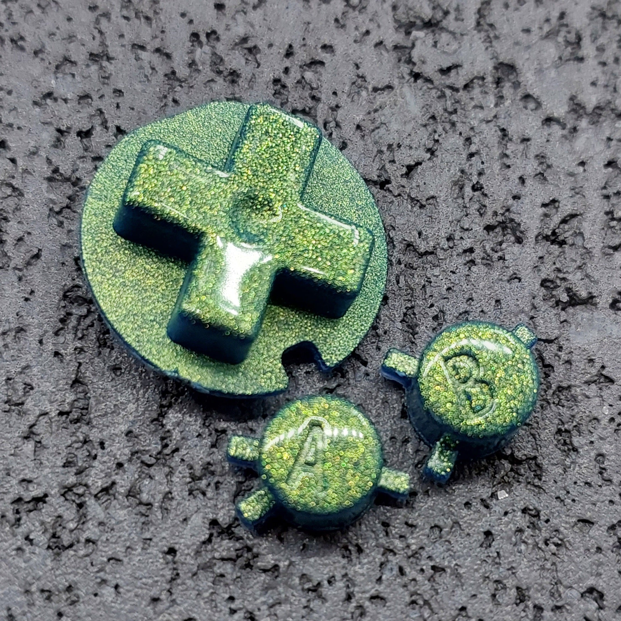 Pocket Rocks Buttons For Game Boy Color GBC