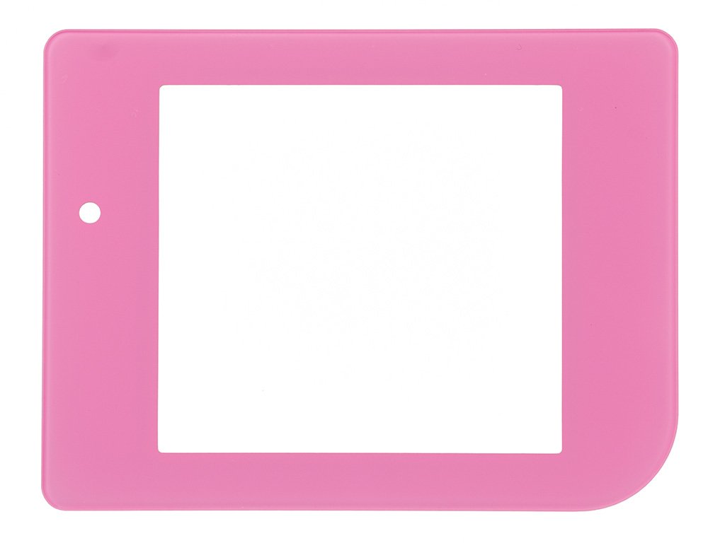 Game Boy Pastel Pink Glass Lens  AUS Australia 