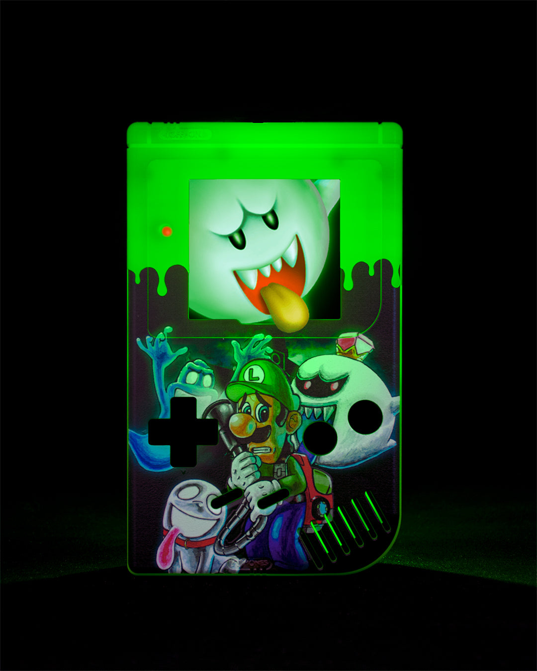 Luigi Game Boy DMG Shell