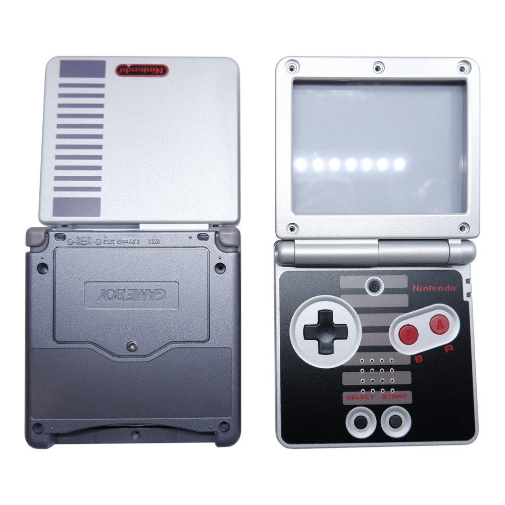 NES themed Game Boy Advance SP shell
